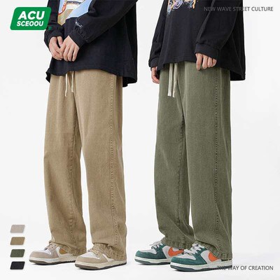 ACU Mens Wear  Spring Textured Washed Cotton Heavy Workwea