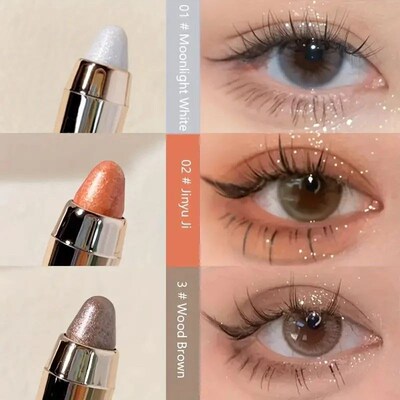 Double-sided Eyeshadow Stick - Highlighter & Brightening Pen