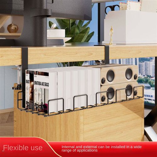 No Punhing Under Table, Desktop Rak, Wire Soket, Storage Slo