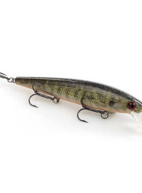 Strike King Jerkbit路亚假饵翘嘴饵 抽停悬停米诺路亚饵 鲈鱼