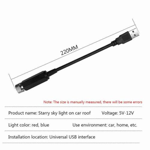Adjustable LED Car Dome Light Car Interior Light  Galaxy Pro