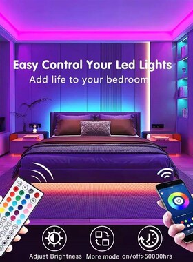 24V Led Strip Lights 10m 20m 30m 40m Led Lighs Music Sync Le