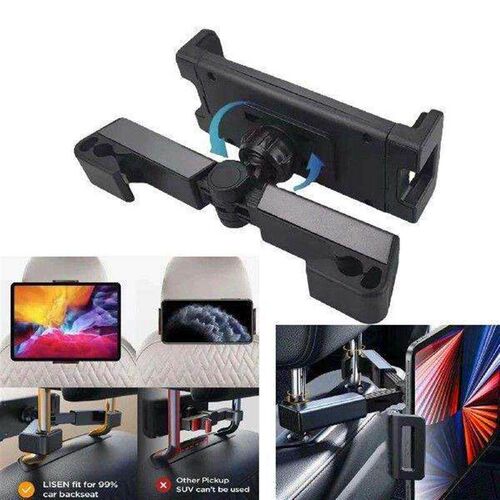 Car Back Seat Headrest Mount Holder 360&deg; Rotating