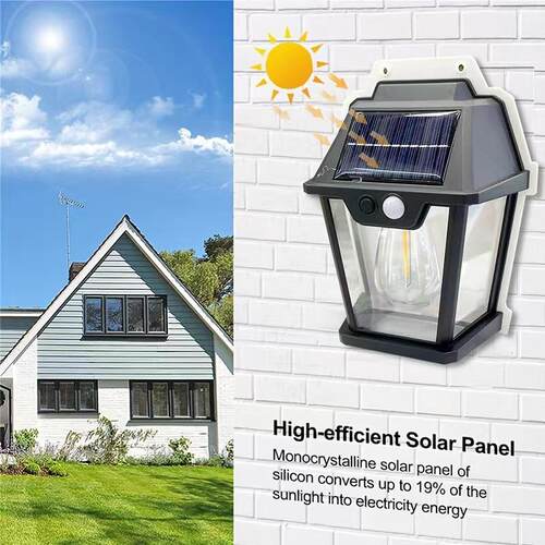 Outdoor solar powered small house light induction tungsten w