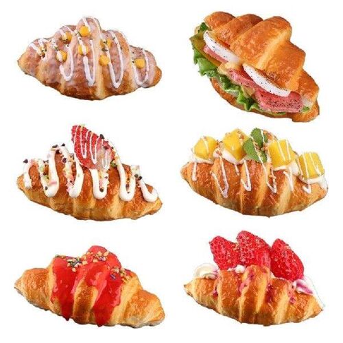 Artificial Croissants Simulation Realistic Croissants Fake