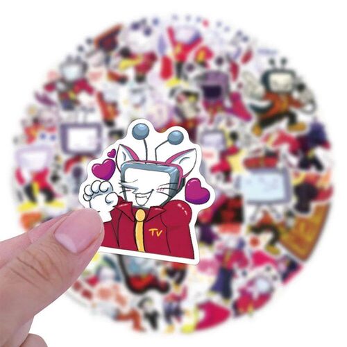 55PCS Fun Tenna Graffiti Stickers Waterproof DIY Graffiti Ph