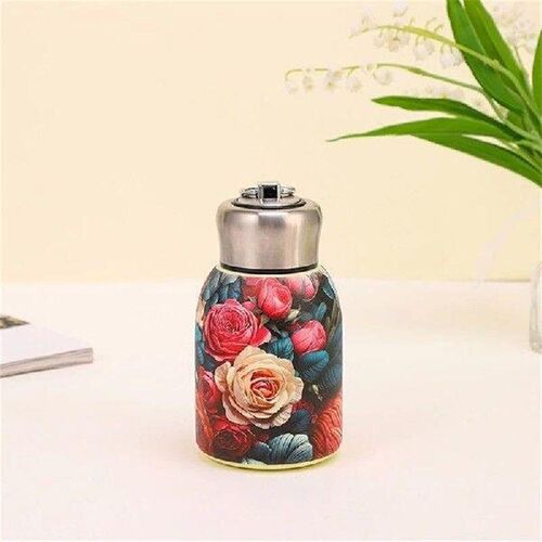 Portable Pocket Thermos Mug Outdoor Double Layer Vacuum