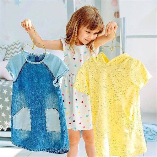 Metal Clothes Hangers 5 Pcs Cloud Shape Kids Premium