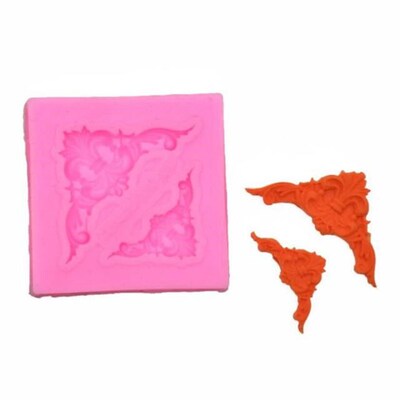 3D Craft Relief European Chocolate confectionery Silicone Mo