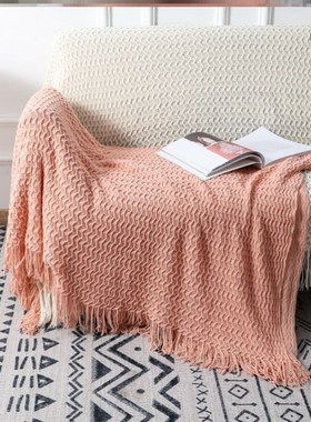 inya knitting bed blanket Throw Bedspread Sofa Chair Bed床毯