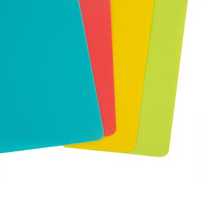 Portable Cutting Mat Set Colorful Kitchen Cutting Board Set