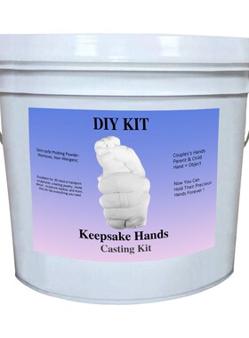 Keepsake Hands Casting Kit Large  Diy Plaster Statue Moldin