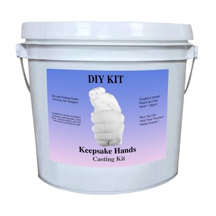 Keepsake Hands Casting Kit Large  Diy Plaster Statue Moldin