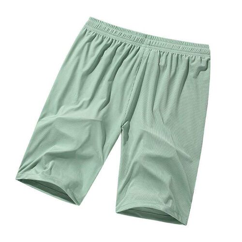 Summer Thin Ice Silk Casual Shorts Mens tendy All-match Spo