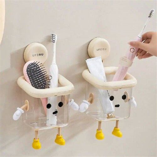 Multifunctional Plastic Storage Rack Wall Mounted