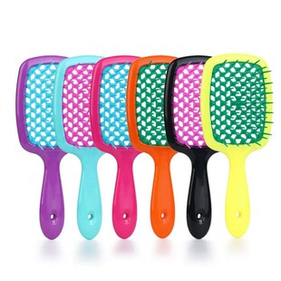 New Wide Teeth Air Cushion Combs Detangling Hair Brush Tangl