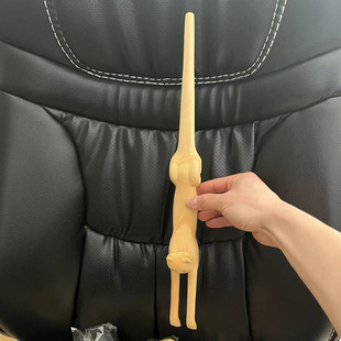 2022新品CAT-SHAPED BACK SCRATCHER 木制猫形背部抓挠棒