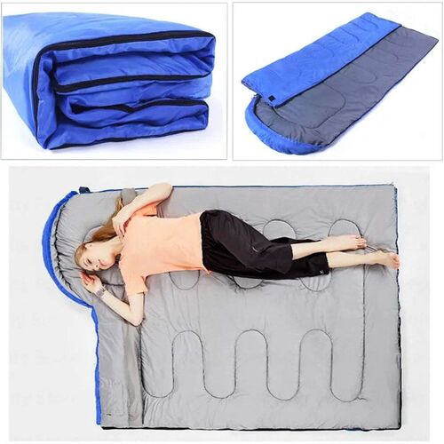 Envelope with Cap Sleeping Bag, Spring Summer Autumn Outdoor