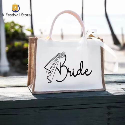 Bride Team Bride Bag Bridal Shower Bachelorette  Bride To Be
