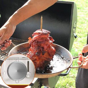 304 Stainless Steel Vertical Skewer Barbecue Spike BBQ