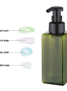 Foaming Soap Dispenser Refillable Pump Bottle Plastic for