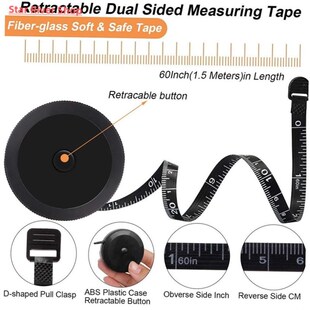 150cm Mini Tape Meter Tape Tailor Ruler Keychain Measuring T