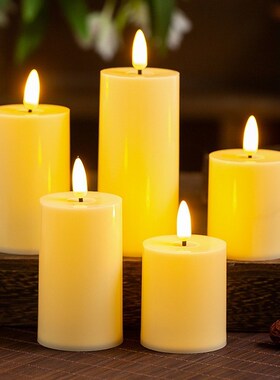 LED Candles: Xmas Props for Bar Wedding Concert Decor