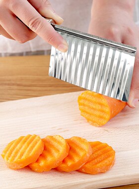 Multifunctional Corrugated Knife for Home Kitchen Potato Str