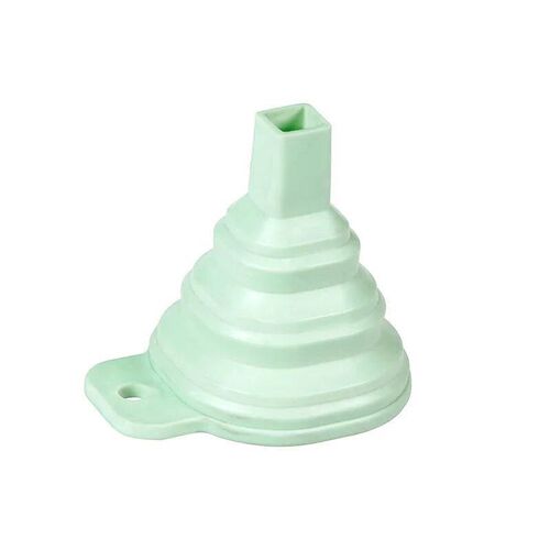 Foldable Funnel Silicone Collapsible Portable Funnels for Fu