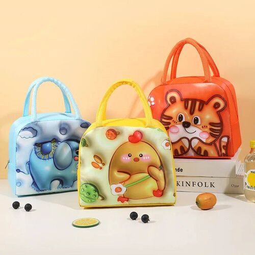 Lunch Bag Thickened Handheld Insulated Lunch Box Bag Childre