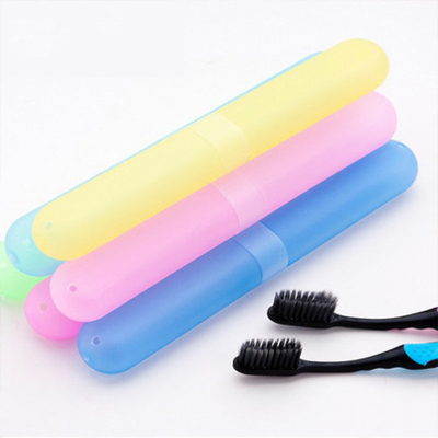 1 Pcs New rendy Travel Hiking Camping Toothbrush Protect Hol