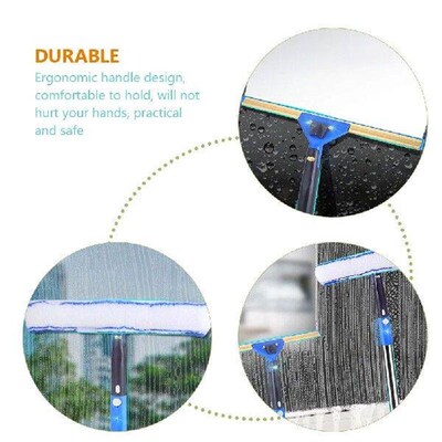 Glass Cleaning Scraper Extendable Window Squeegee