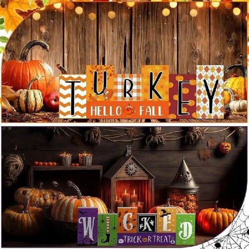 Halloween Table Decorations Pumpkin Halloween Desk