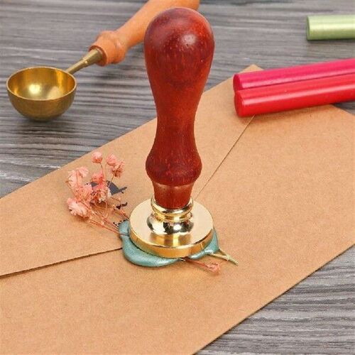 Wood Handle for Wedding Invitation Gift Retro Wax Seal