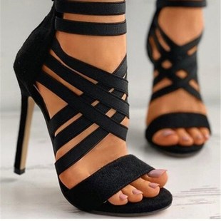 2022 New Summer Womens Shoes Sexy Open Toe Gladiator Shoes