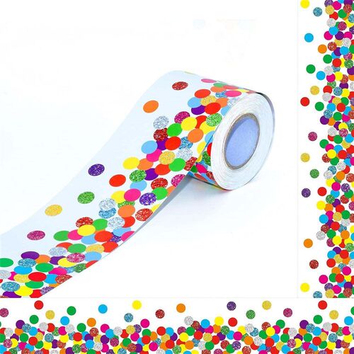 1 Roll 59Ft Self Adhesive Bulletin Board Borders Scalloped