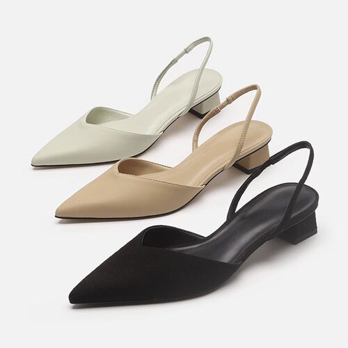 Women Sandals 2023 Summer Pointed Toe High Heels Ladies Fash
