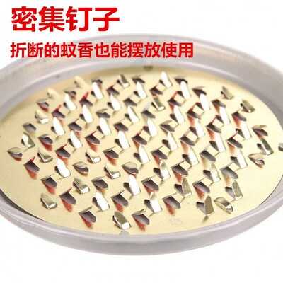 Fireproof Mosquito Coil Holder with Cover Portable Antiscald