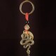 Chinese Zodiac Keychain Year Cre Pendant Lucky 2025 Snake