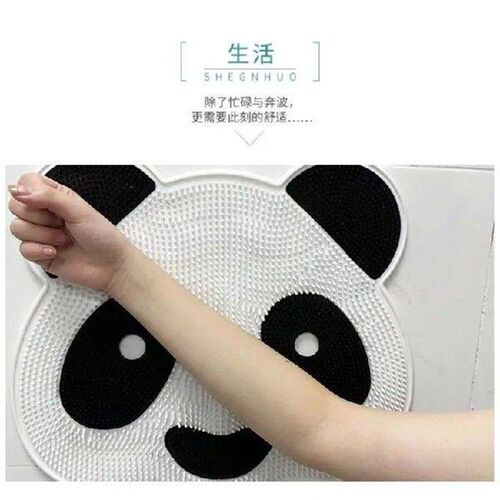 Panda pattern Silicone Massage Mat Back Rubbing Tool Feet