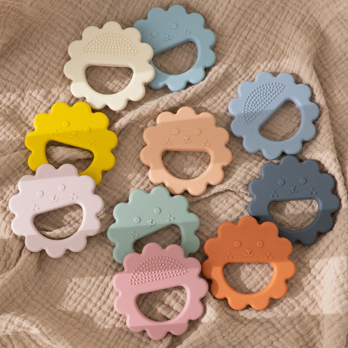 New Baby Teethers Rodent Teething Ring Molar Stick Cartoon C
