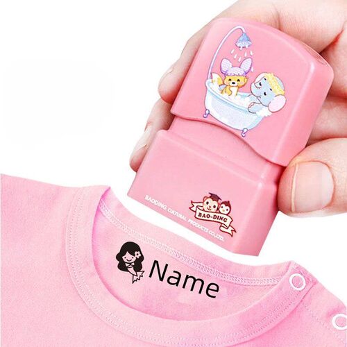 Customized Name Stamp Waterproof Toy Baby Student Clothes Ch