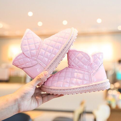 Childrens Waterproof Snow Boots 2025 Girls Internet Celebri
