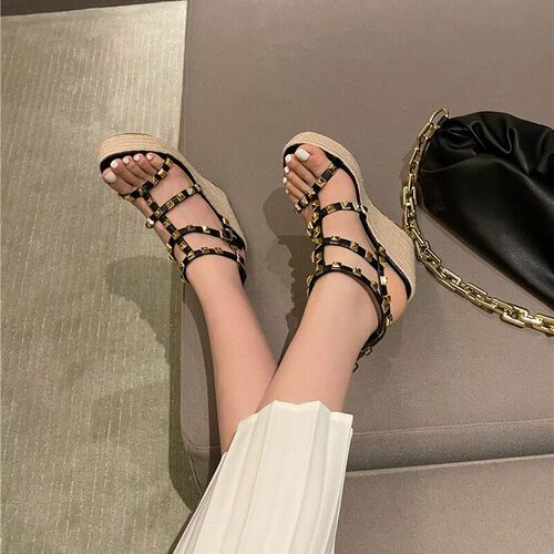 Open Toe High Heel Sandal for Women Muffins shoe Suit Female