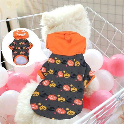 Warm Dog Coats Pet Halloween Sweatshirt Costume Apparel