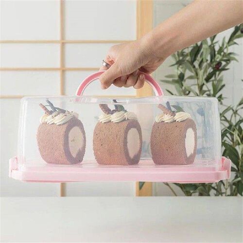 Portable Pie Carrier Bread Storage Box Bead Holder Toast