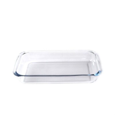 new Square Pyrex baking microwave oven Glass Dish Bowl heat