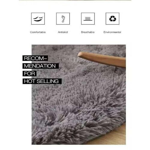 Plush round carpet living Room Decoration Childrens Bedroom