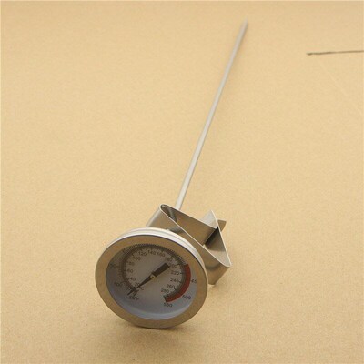 Deep Fry Thermometer Stainless Steel Oil Temperature Gauge F