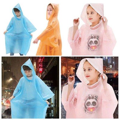 Creative EVA Kids Raincoat Thickening Full Body Rain Coat